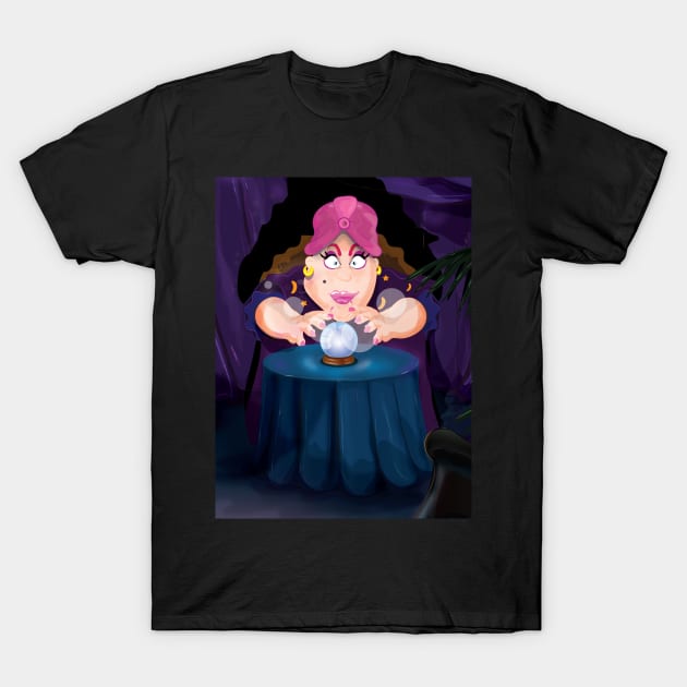 Fortune Teller T-Shirt by nickemporium1